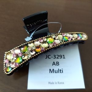 Handmade Medium Acrylic Hair Claws (Swarovski)